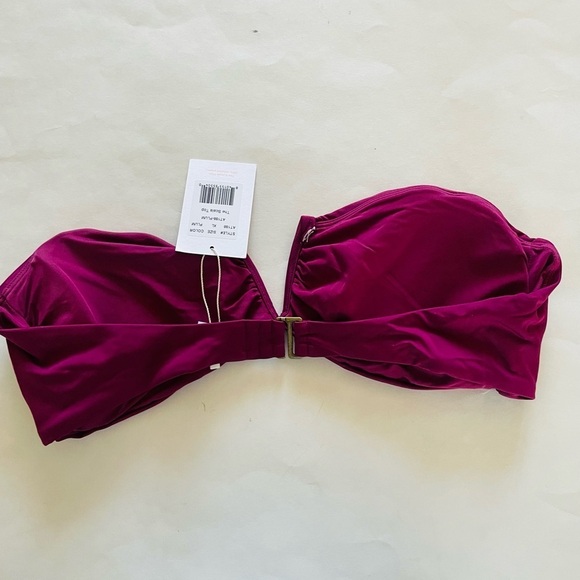 Andie The Scala Top in Plum NWT - Picture 4 of 9